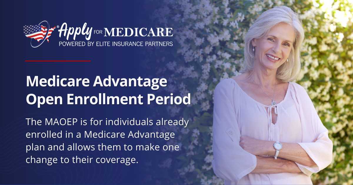 Medicare Advantage Open Enrollment Period Apply For Medicare